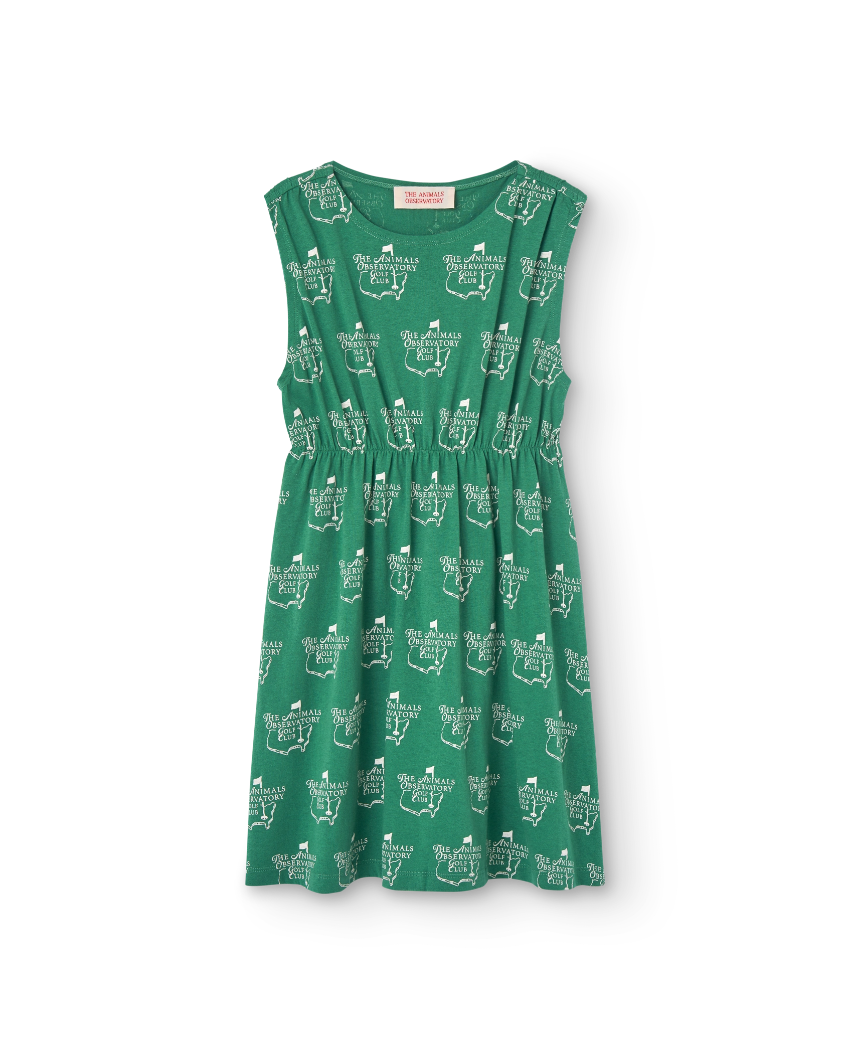 Green Cool Jersey Marten Midi Dress PRODUCT FRONT