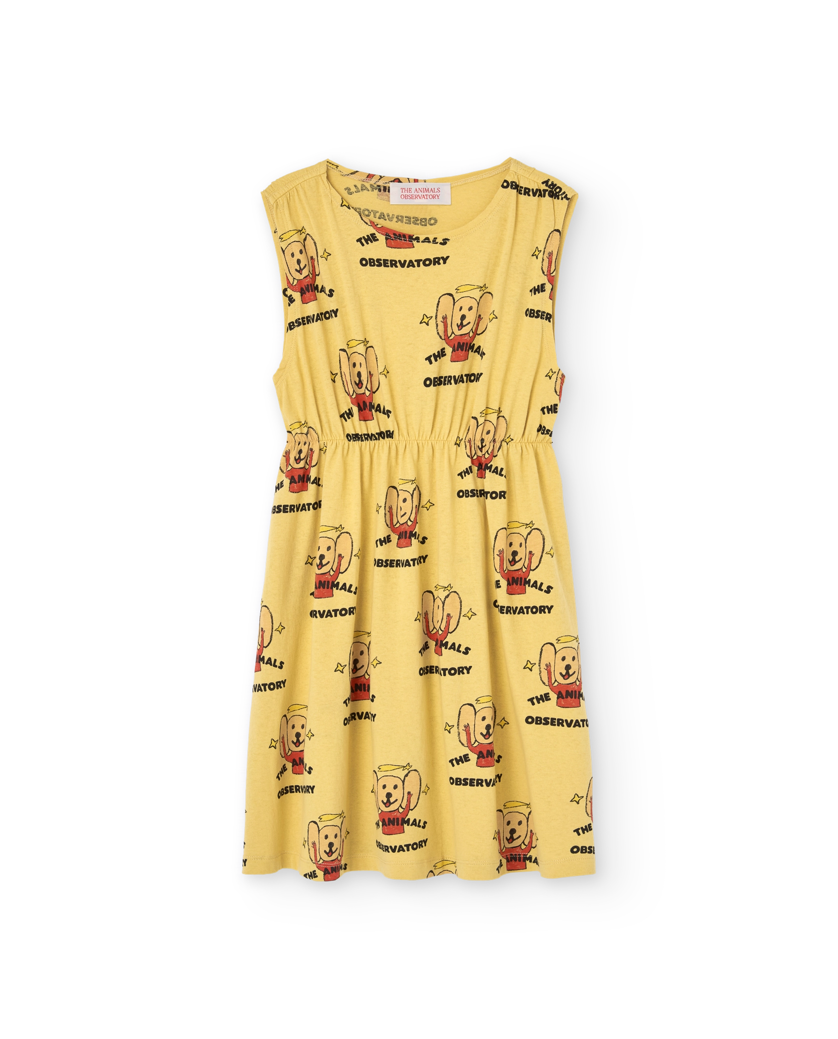 Yellow Jersey Marten Midi Dress PRODUCT FRONT