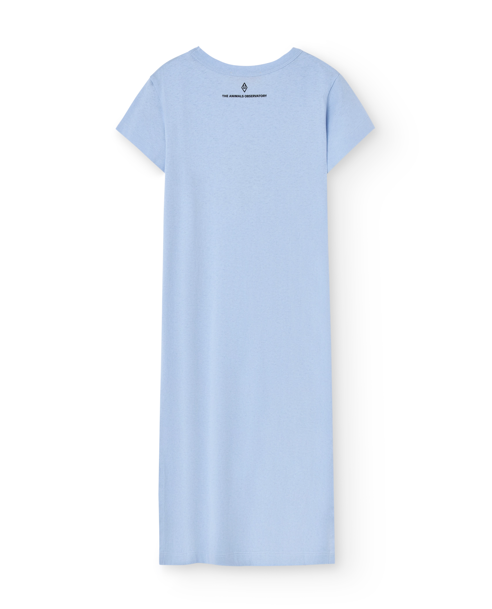 Soft Blue Icecream Gorilla Maxi Dress PRODUCT BACK