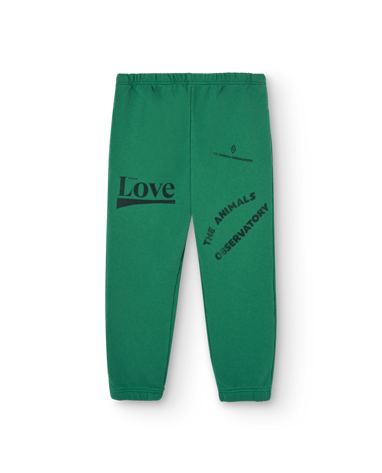 Green Love Dromedary Sweatpants COVER