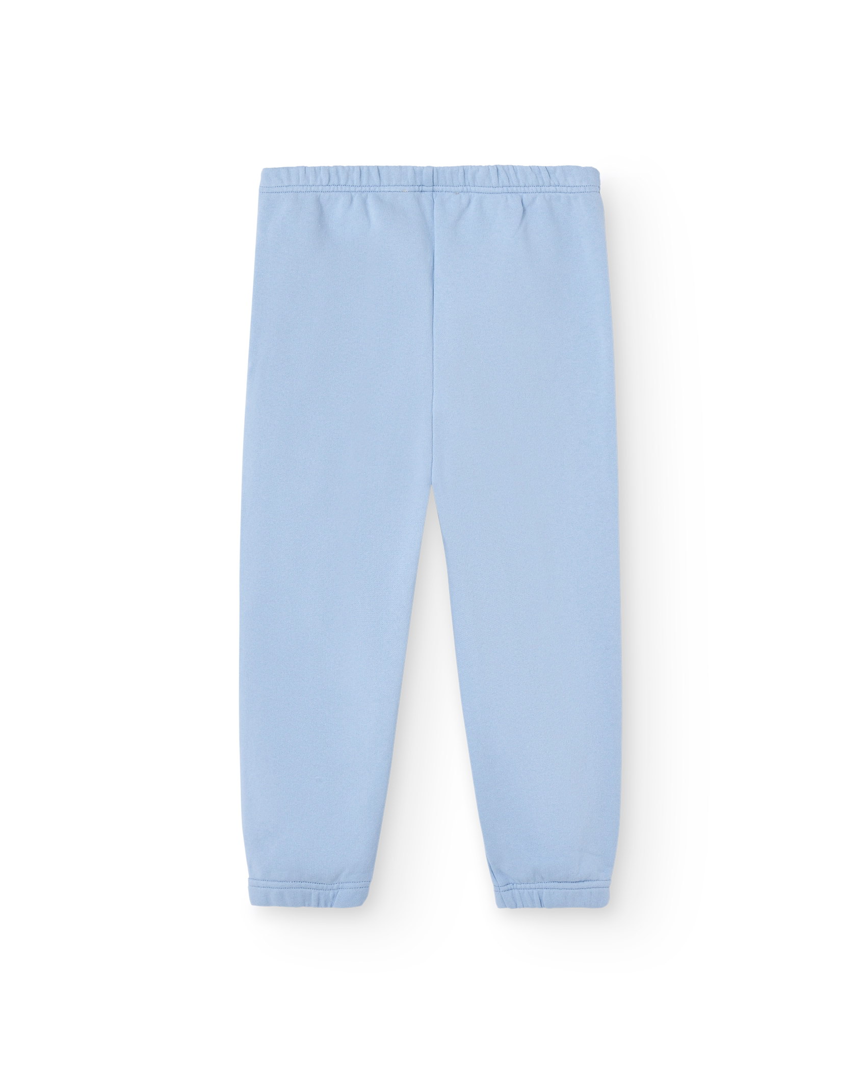 Soft Blue Love Dromedary Sweatpants PRODUCT BACK