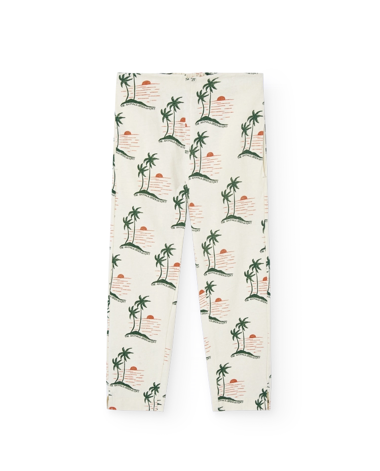 White Sunset Camaleon Sweatpants COVER