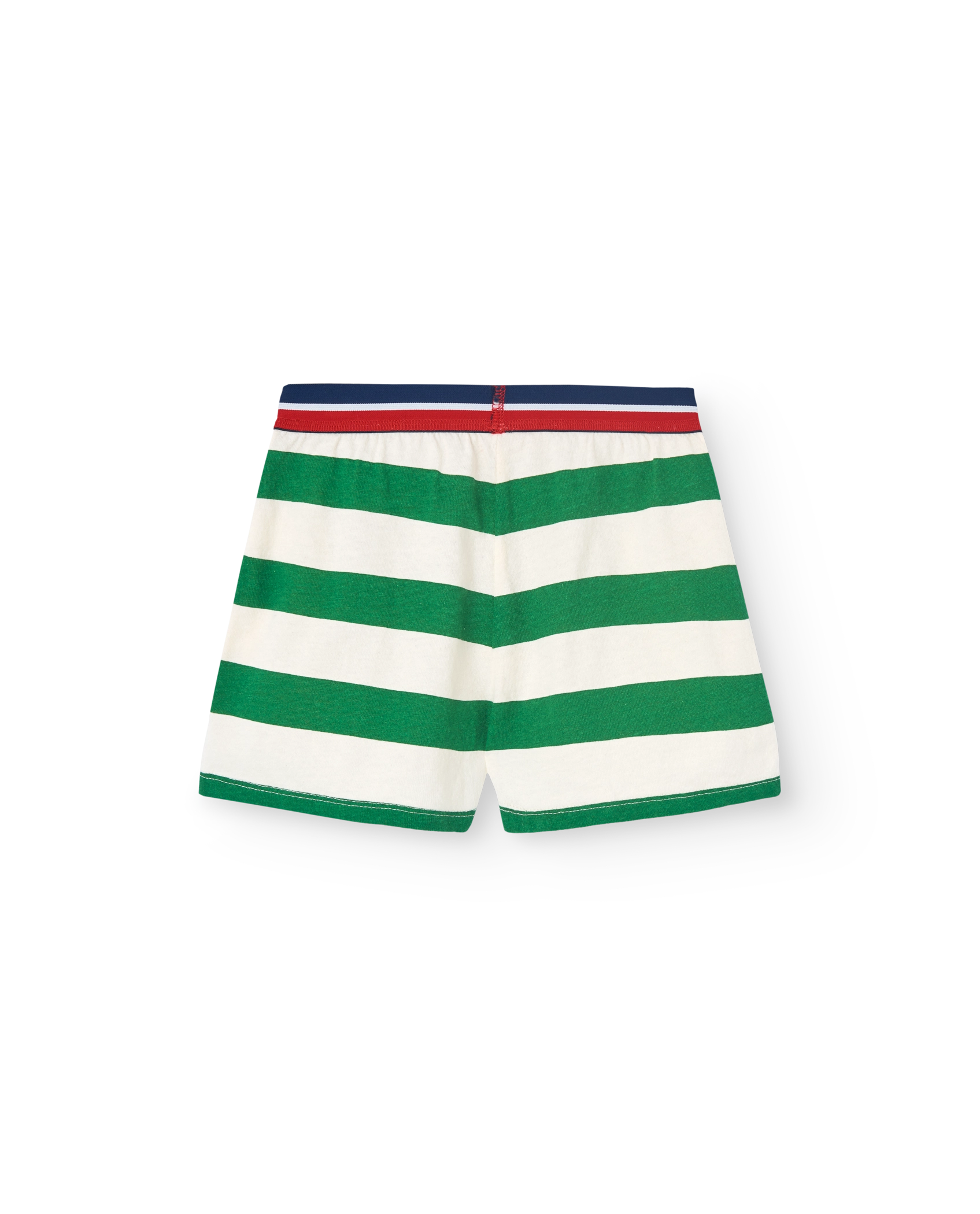 White Sailor Shorts PRODUCT BACK