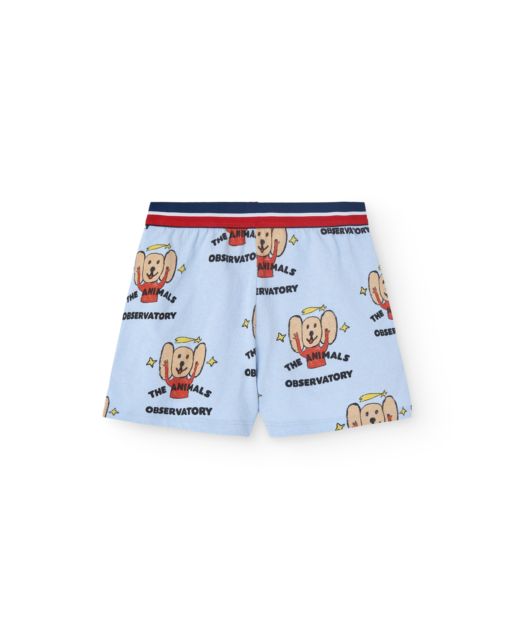 Soft Blue Shorts PRODUCT FRONT