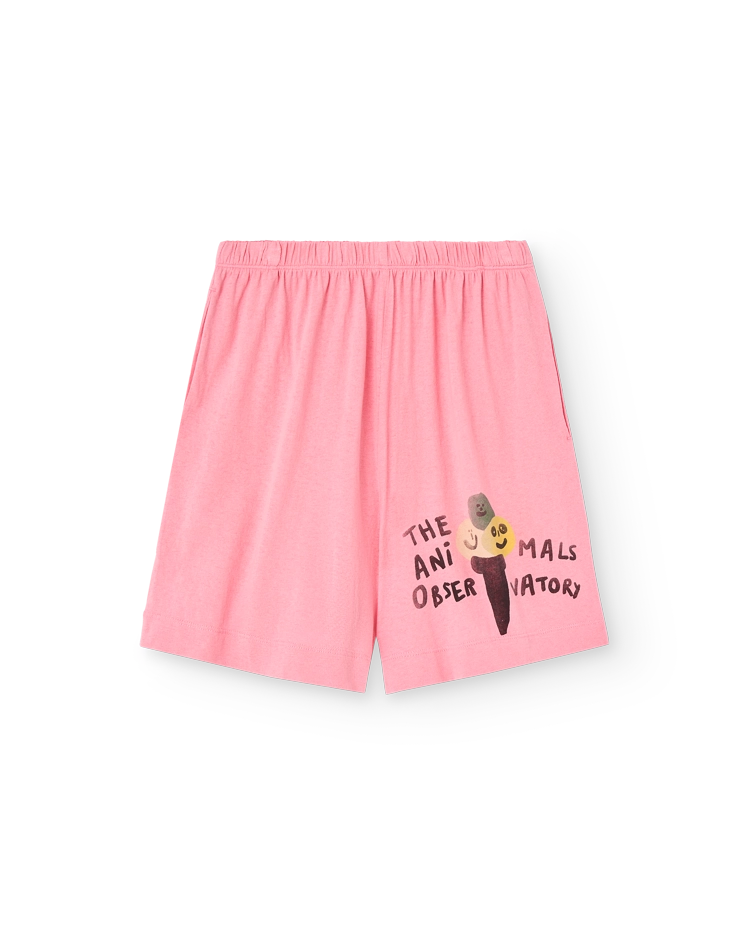 Pink Icecream Bermuda Mole Shorts COVER