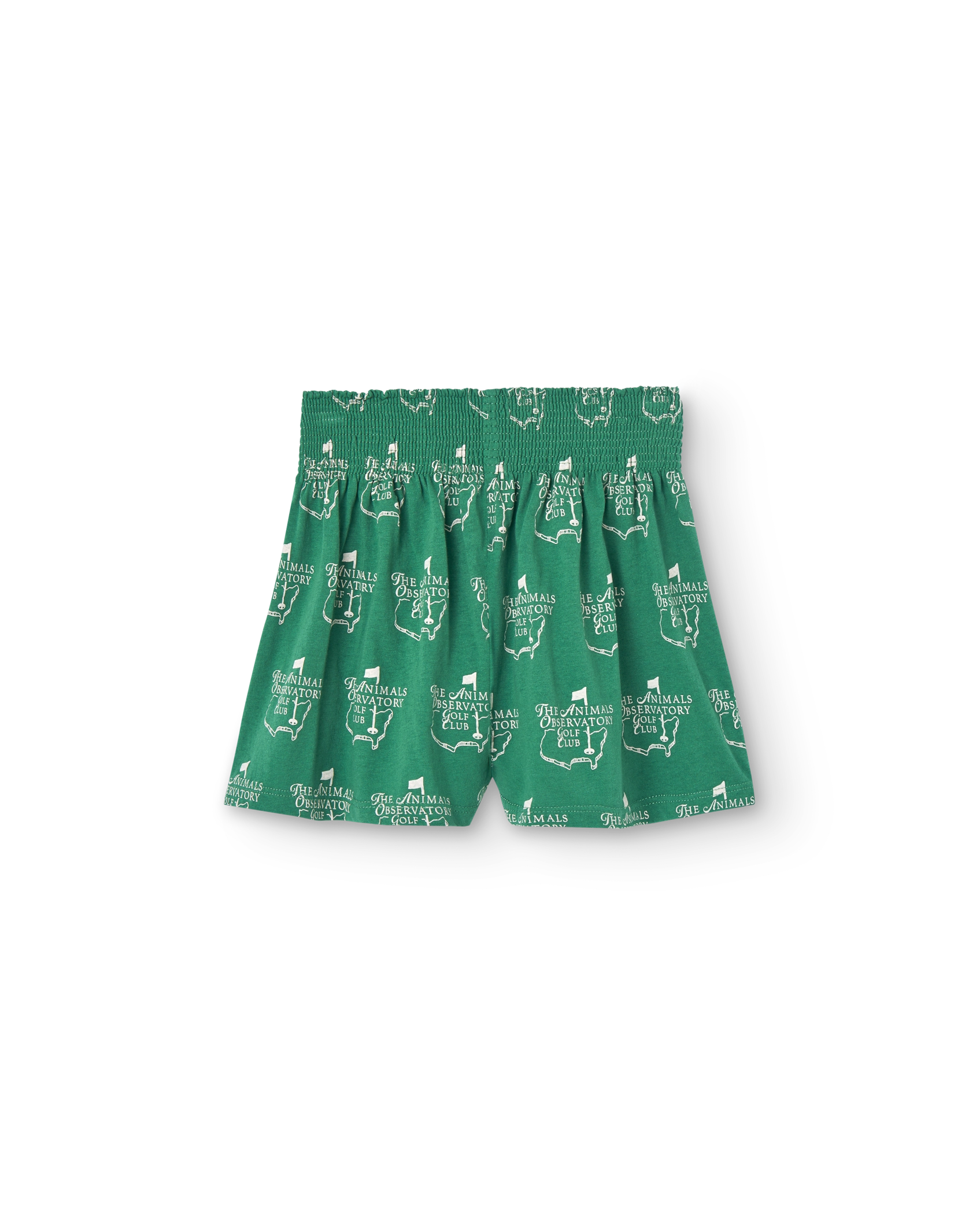 Green Cool Ostrich Shorts PRODUCT BACK