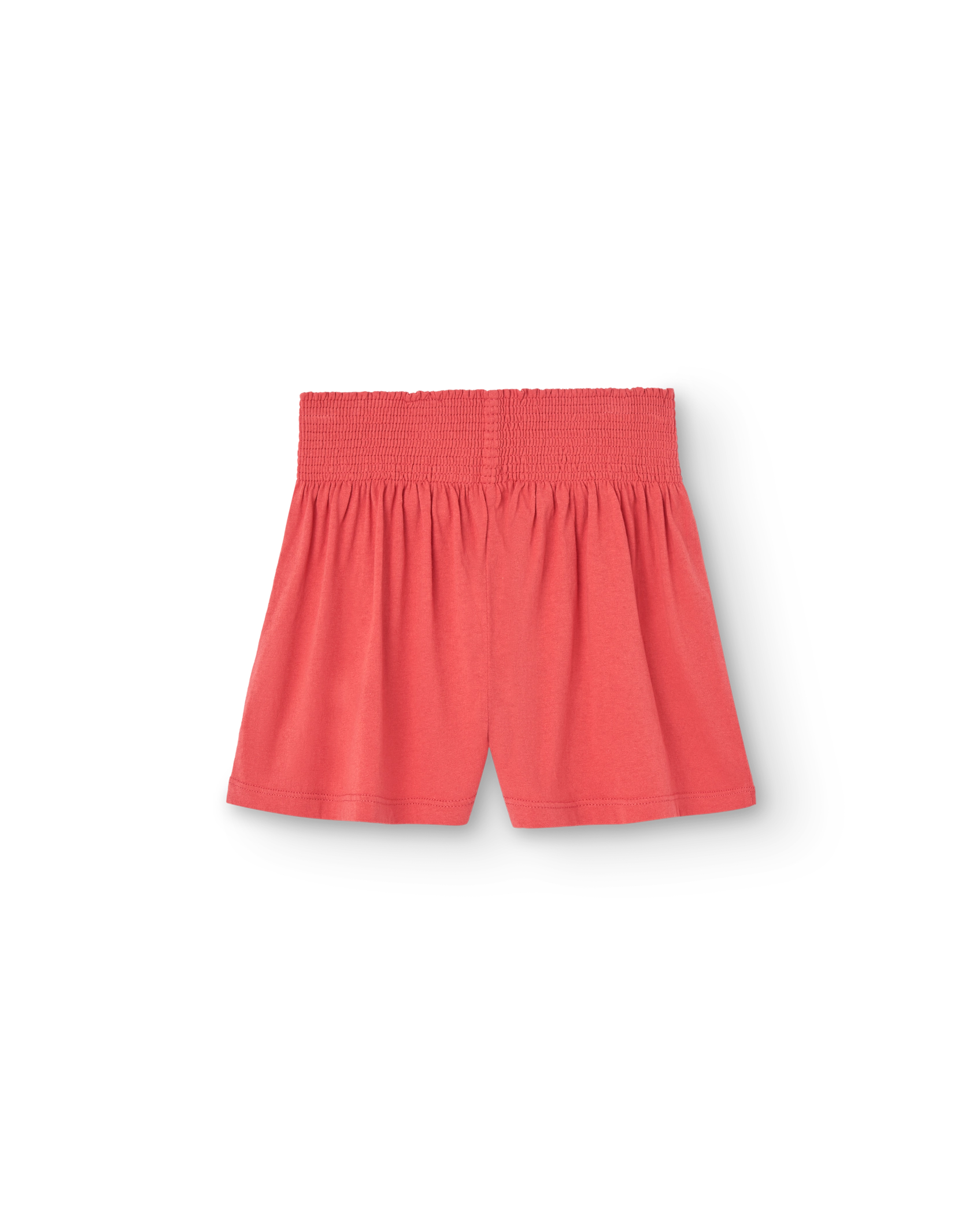 Red Love Ostrich Shorts PRODUCT BACK