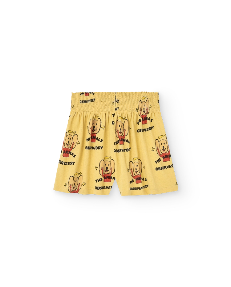 Yellow Ostrich Shorts COVER