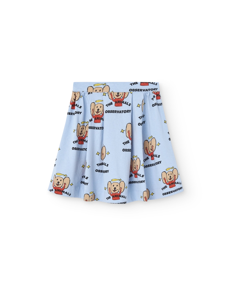 Soft Blue Turkey Skirt COVER