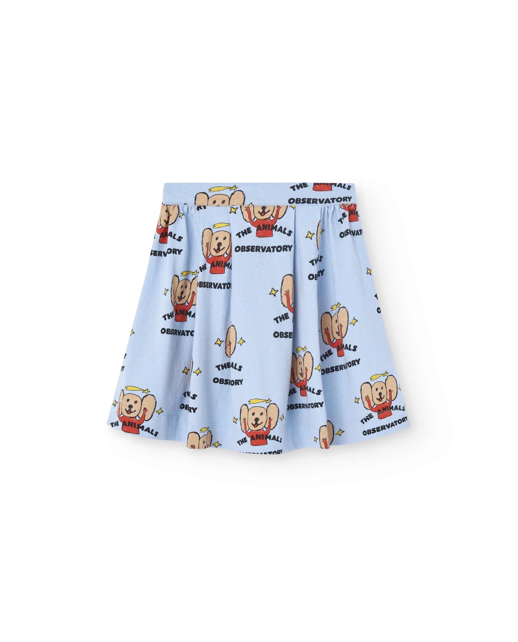 Soft Blue Turkey Skirt PRODUCT FRONT