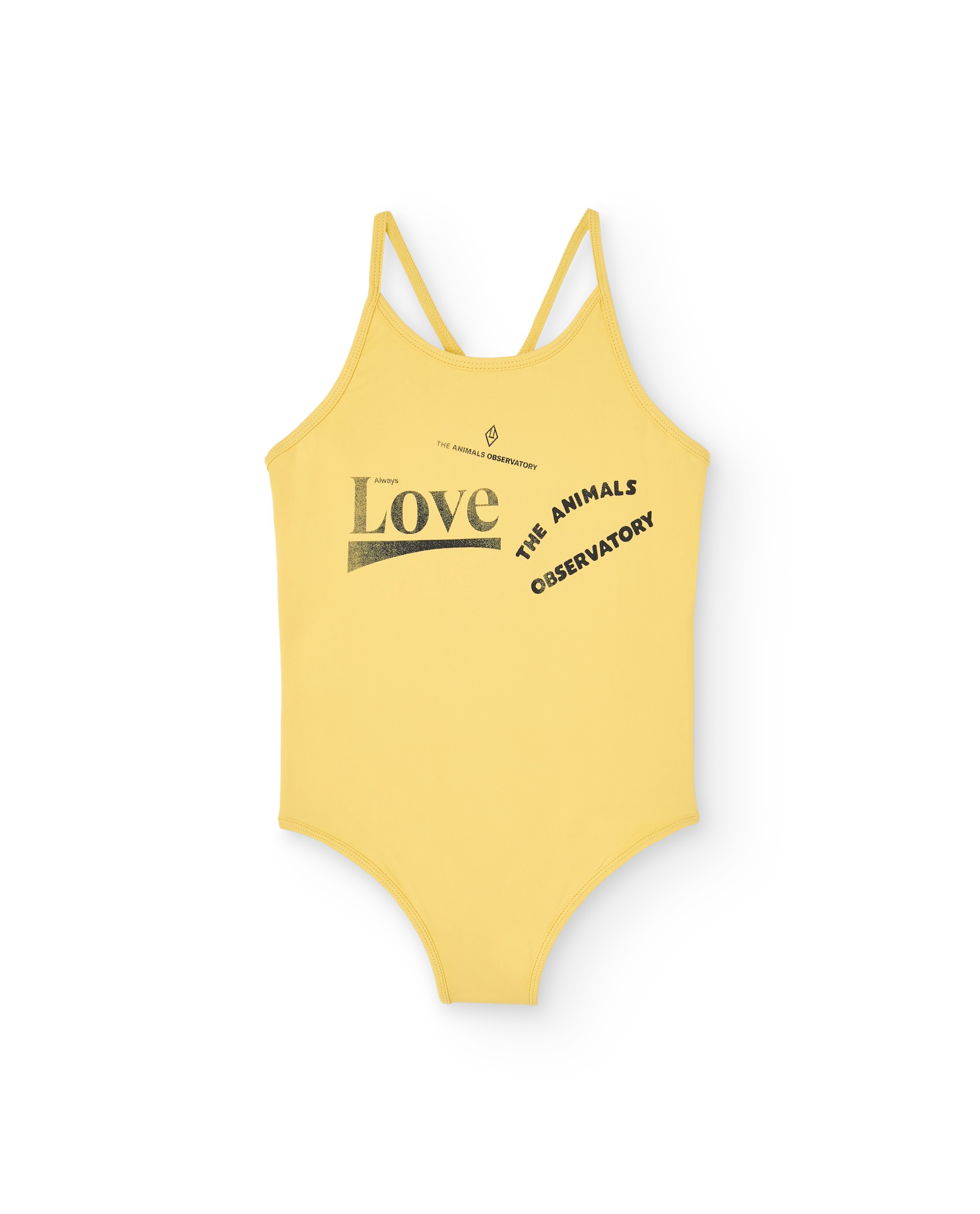 Yellow Love Octopus Swimsuit PRODUCT FRONT