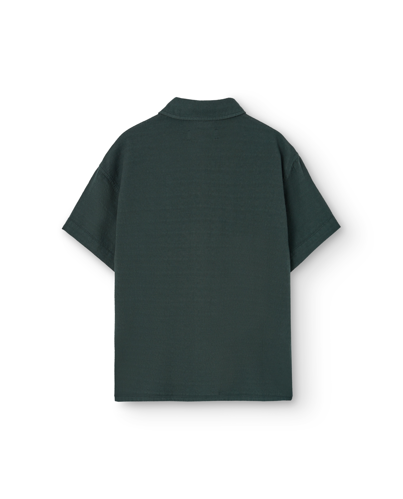 Deep Green Shield Kangaroo Shirt PRODUCT BACK