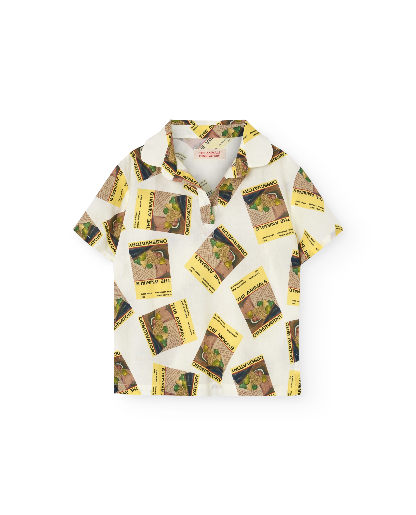 White Magazine Cuckoo Shirt PRODUCT FRONT