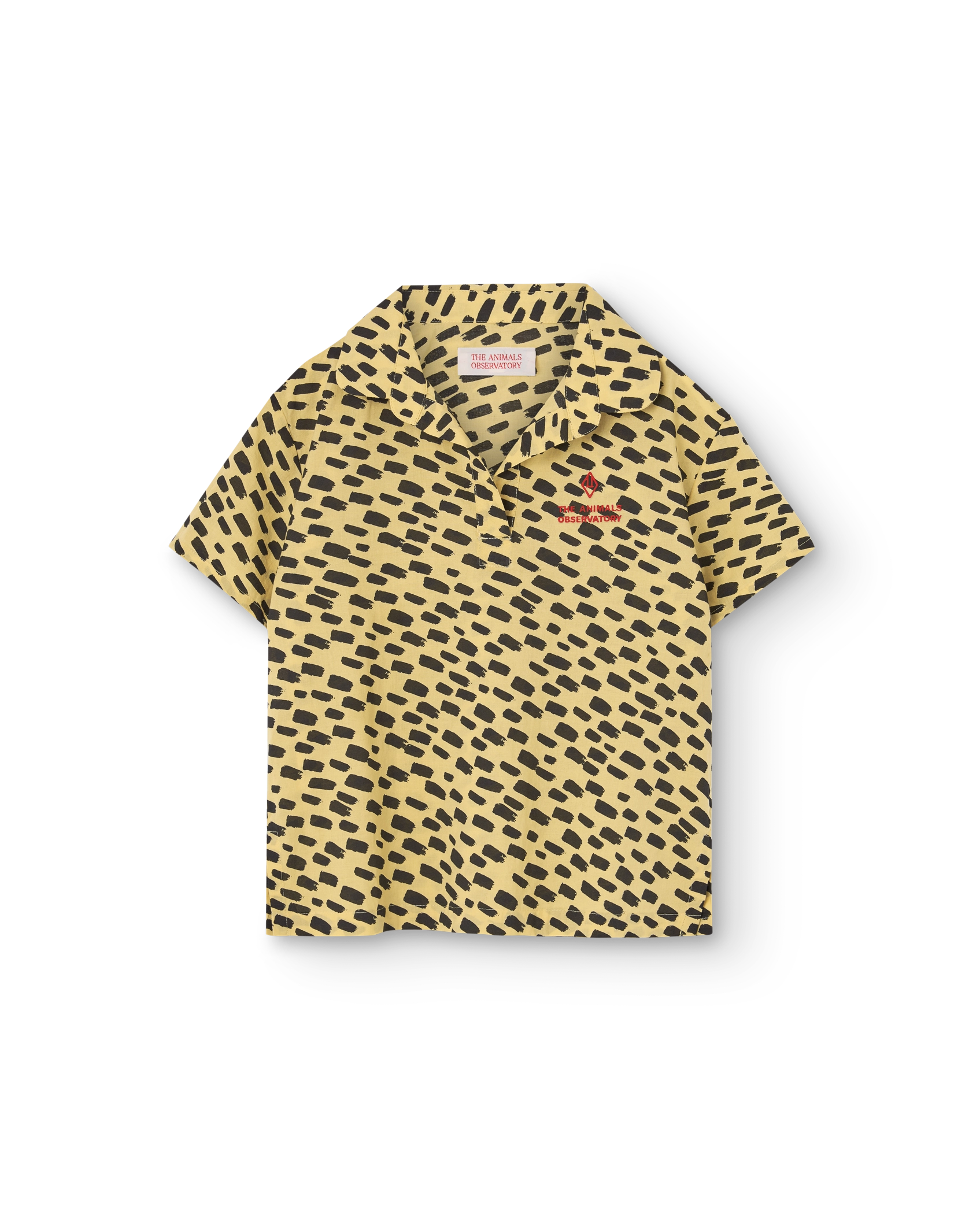 Yellow Animal Cuckoo Shirt PRODUCT FRONT