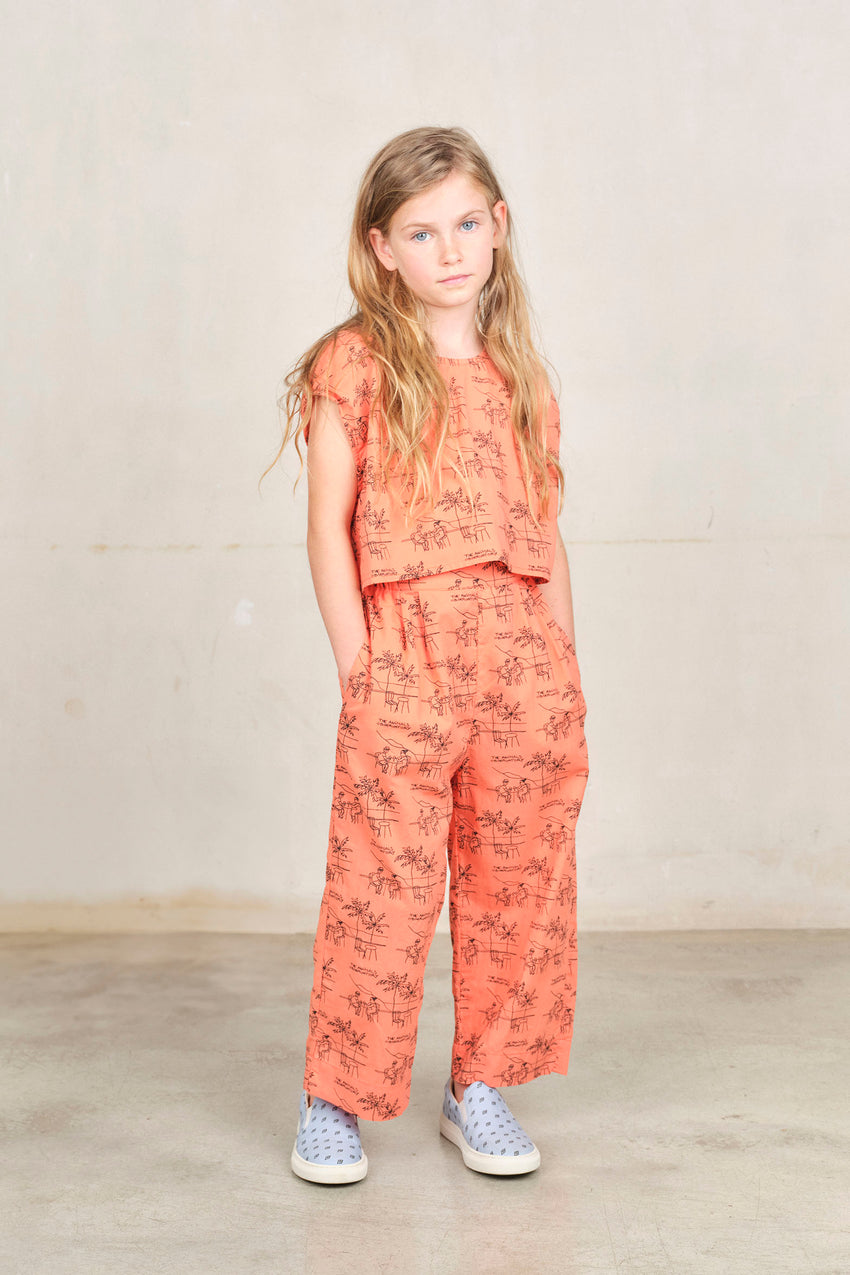 Salmon Drawings Antelope Pants MODEL FRONT