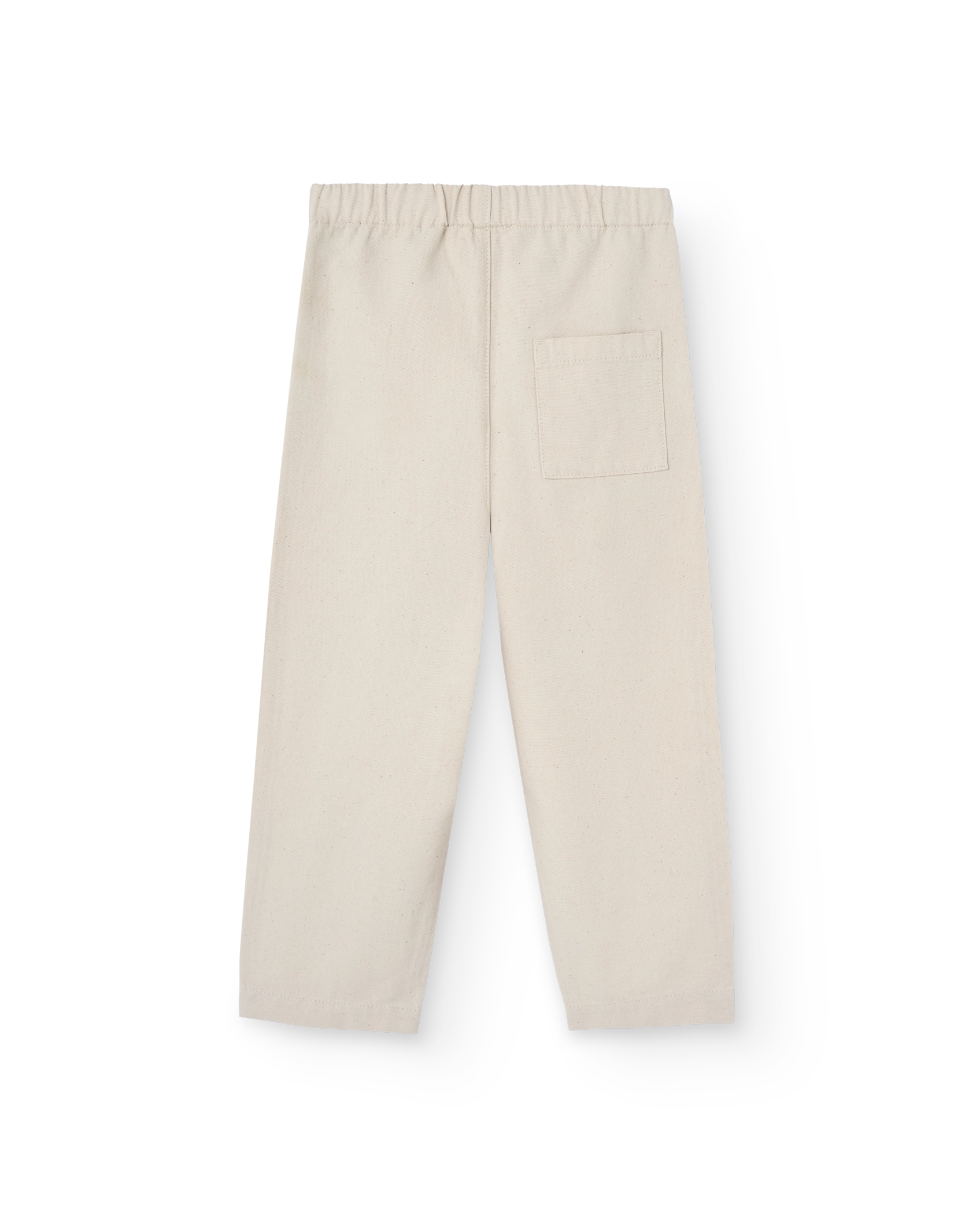 Raw White Comic Elephant Pants PRODUCT BACK