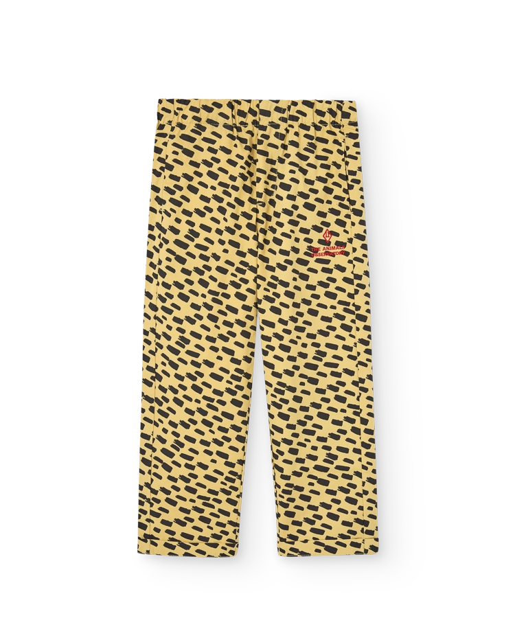 Yellow Animal Camel Pants COVER