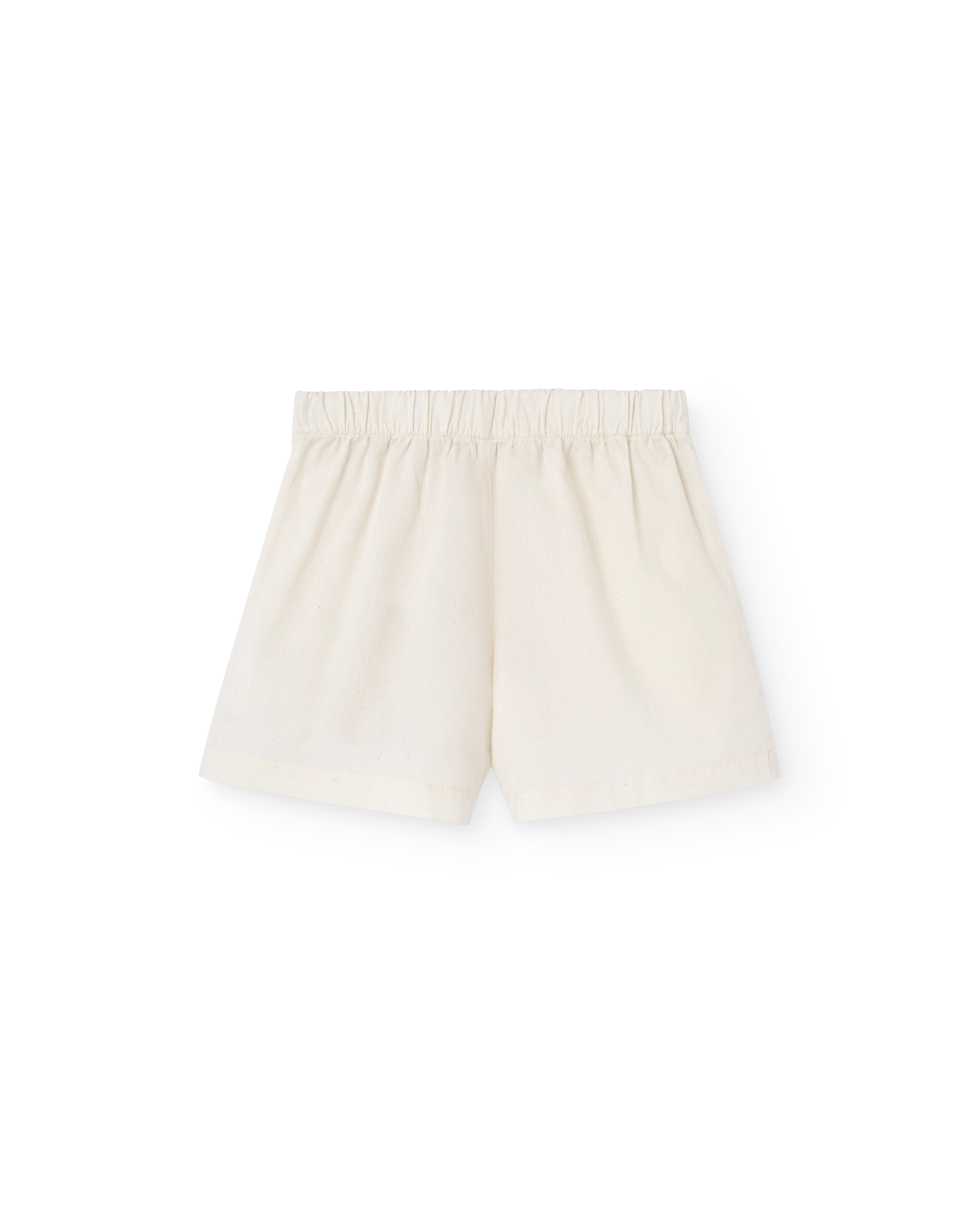 Raw White Clam Shorts PRODUCT BACK