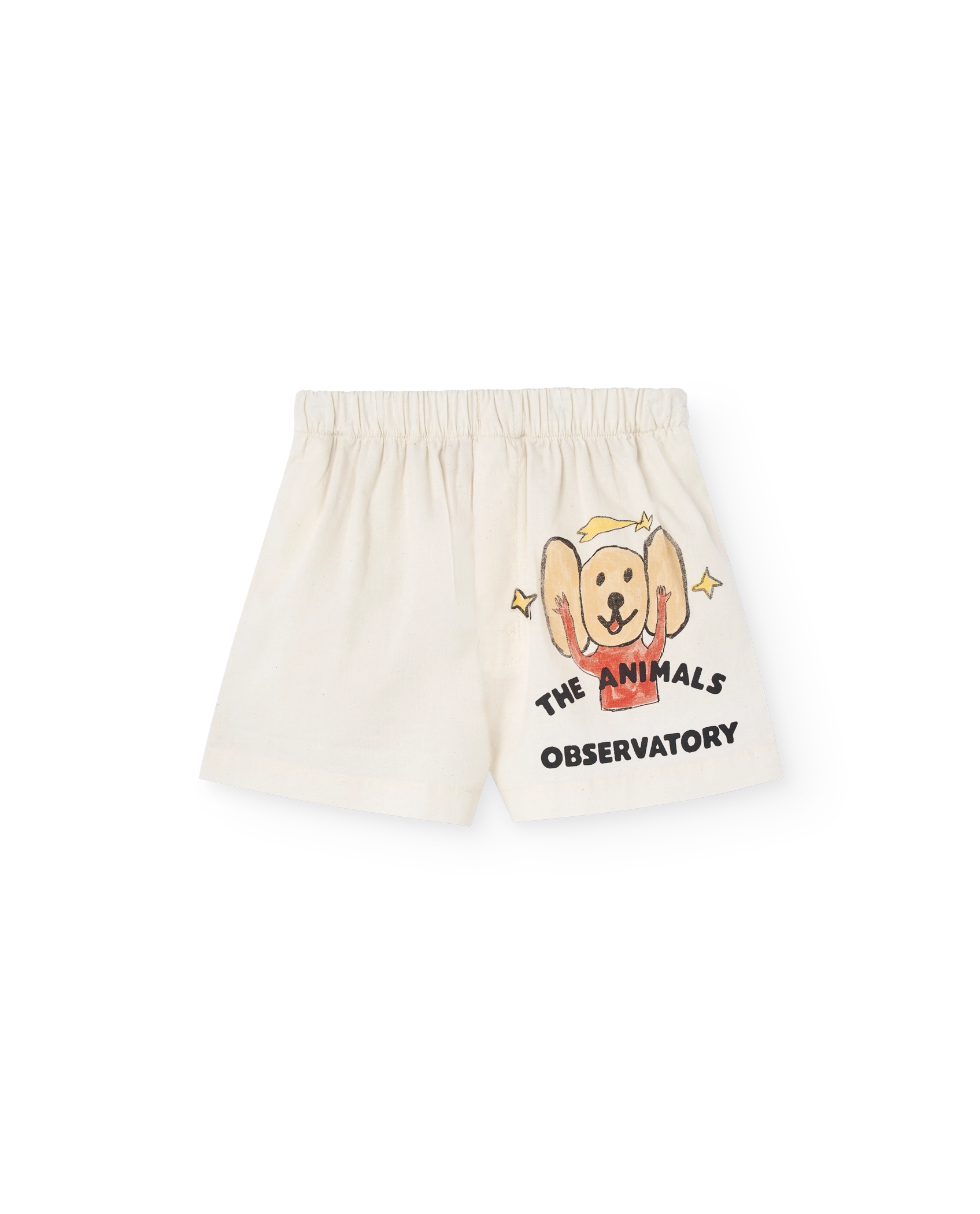 Raw White Clam Shorts PRODUCT FRONT