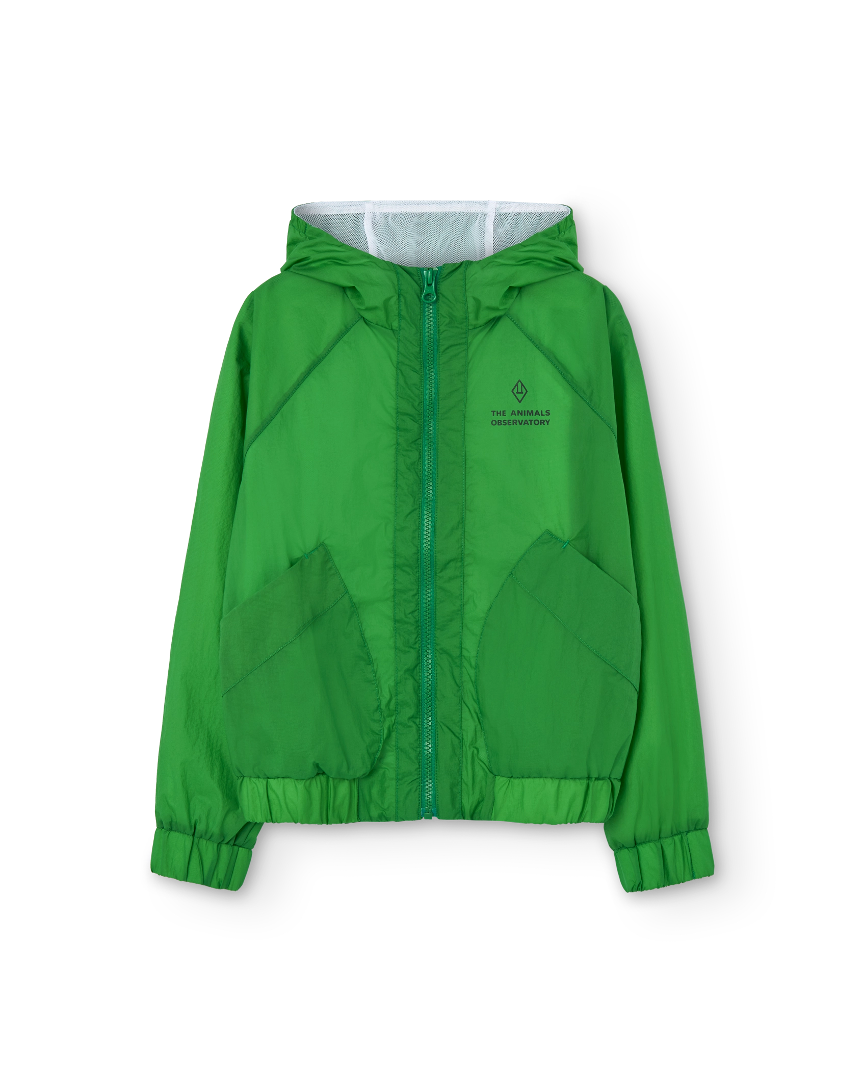 Green Poodle Fox Windbreaker PRODUCT FRONT