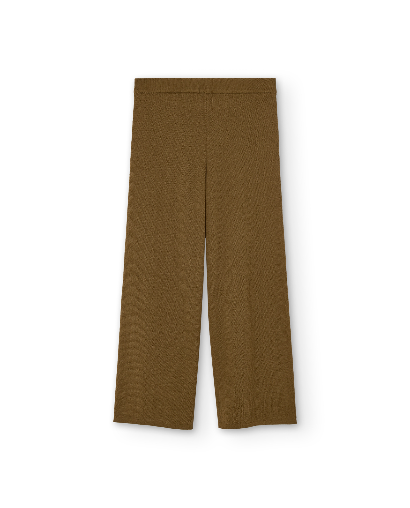 Military Green Crow Knit Pants PRODUCT BACK