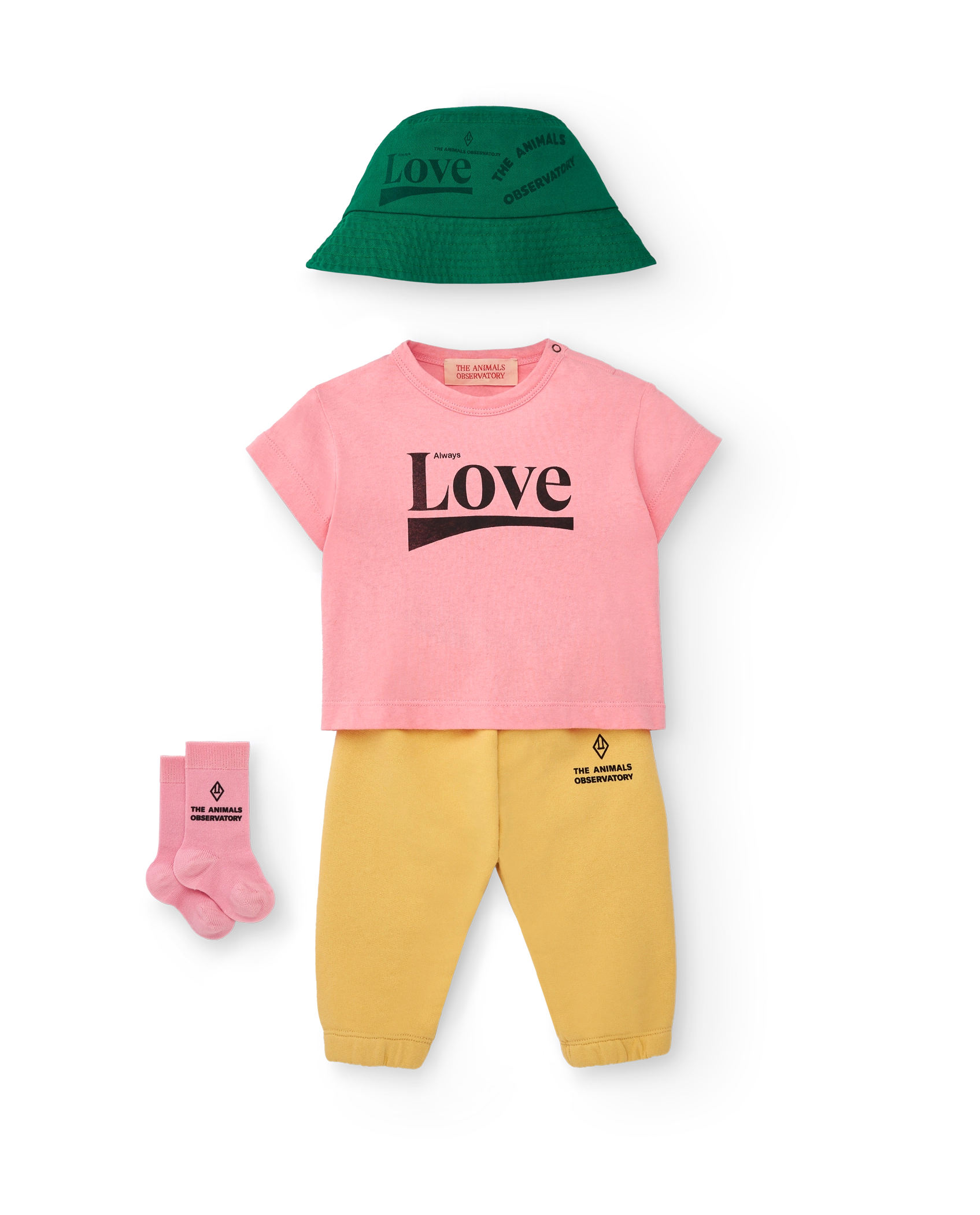 Pink Love Pangolin T-Shirt MODEL SIDE