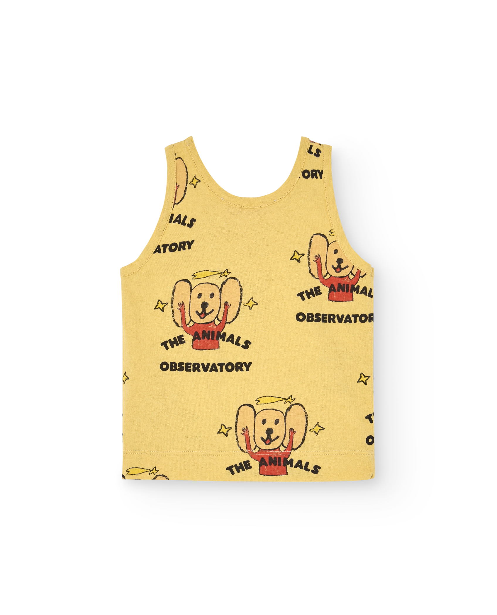 Yellow Macaque T-Shirt PRODUCT BACK