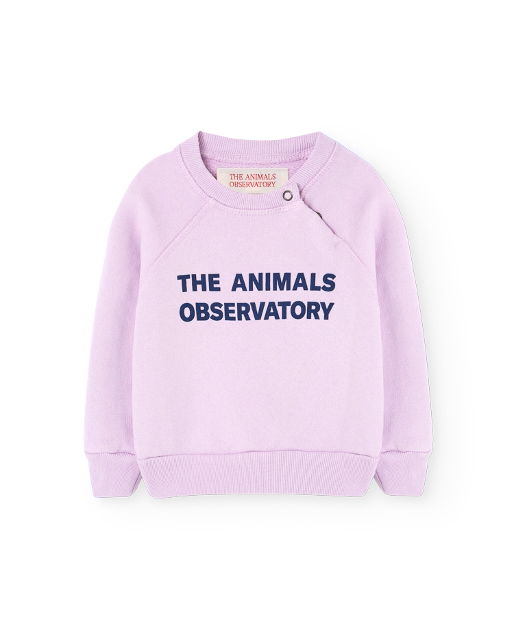 Sweat-shirt Animals lavande