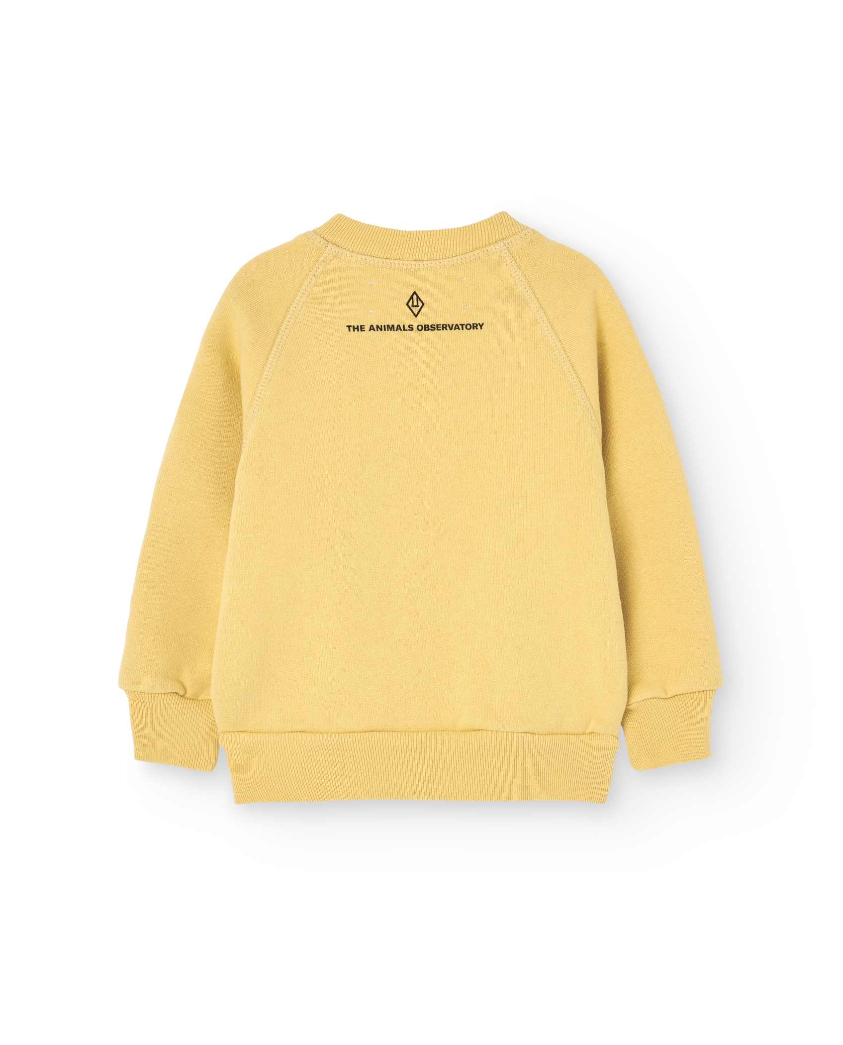 Yellow Love Jackal Sweatshirt PRODUCT BACK