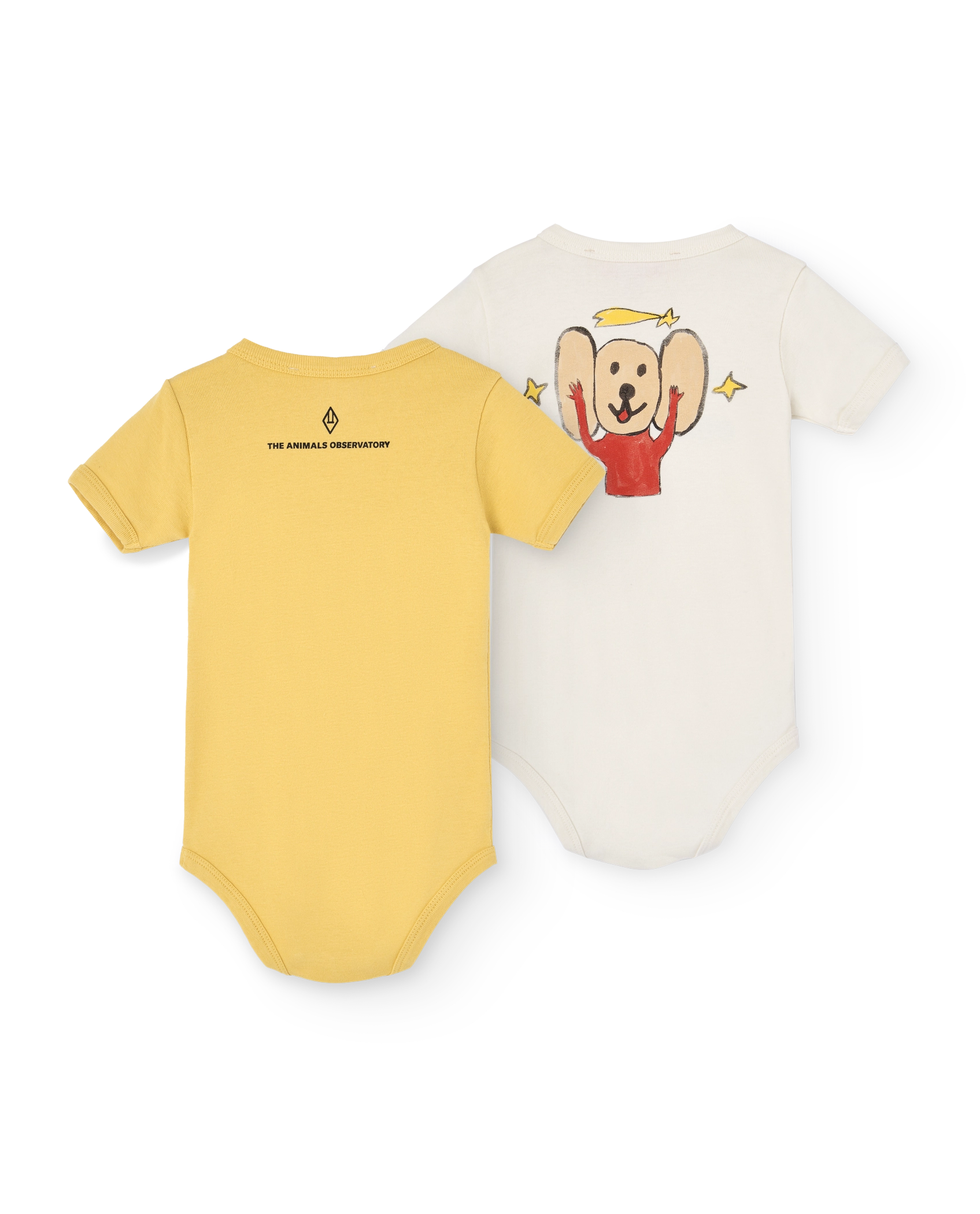 Yellow and White Chimpanzee Body Pack MODEL FRONT