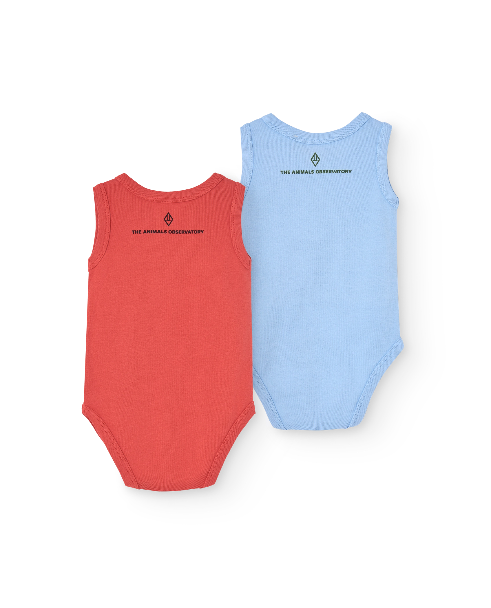 Red and Soft Blue Turtle Body Pack MODEL FRONT