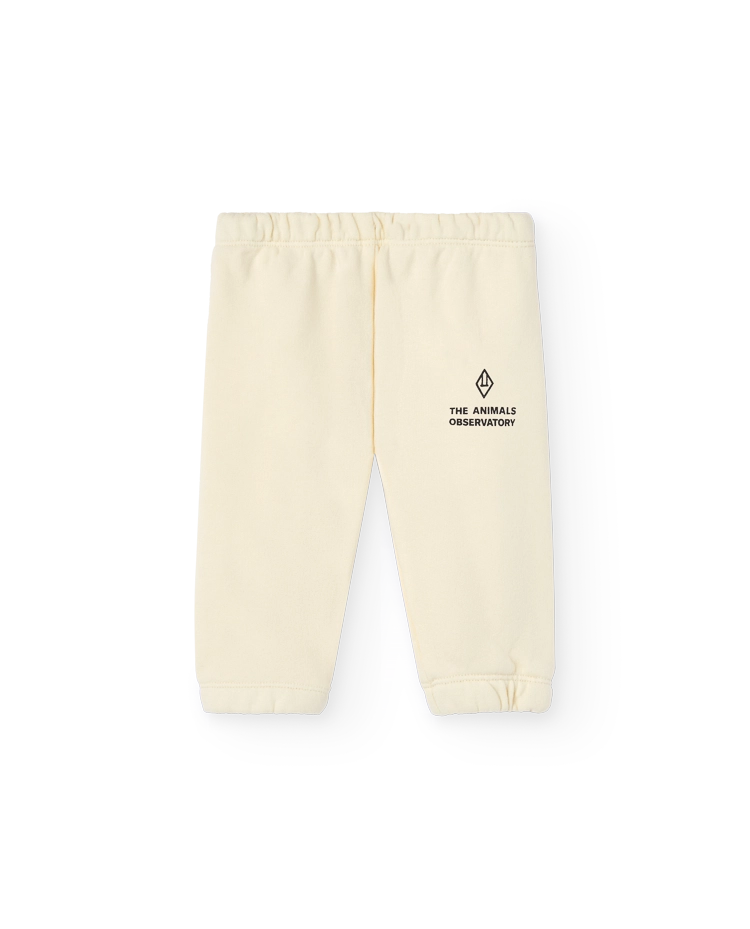 White Sloth Sweatpants COVER