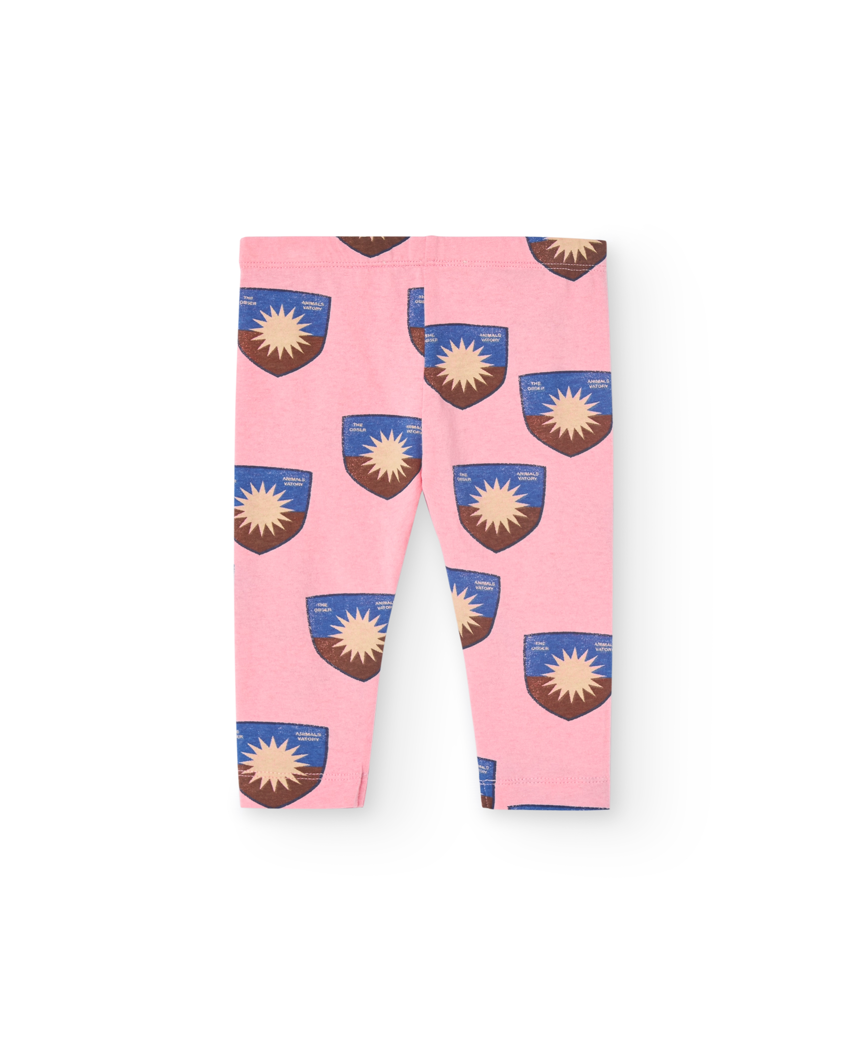 Pink Shield Penguin Leggings PRODUCT BACK