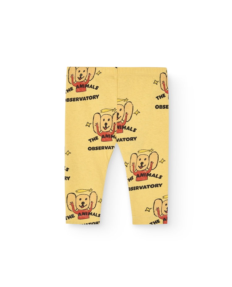 Yellow Penguin Leggings COVER