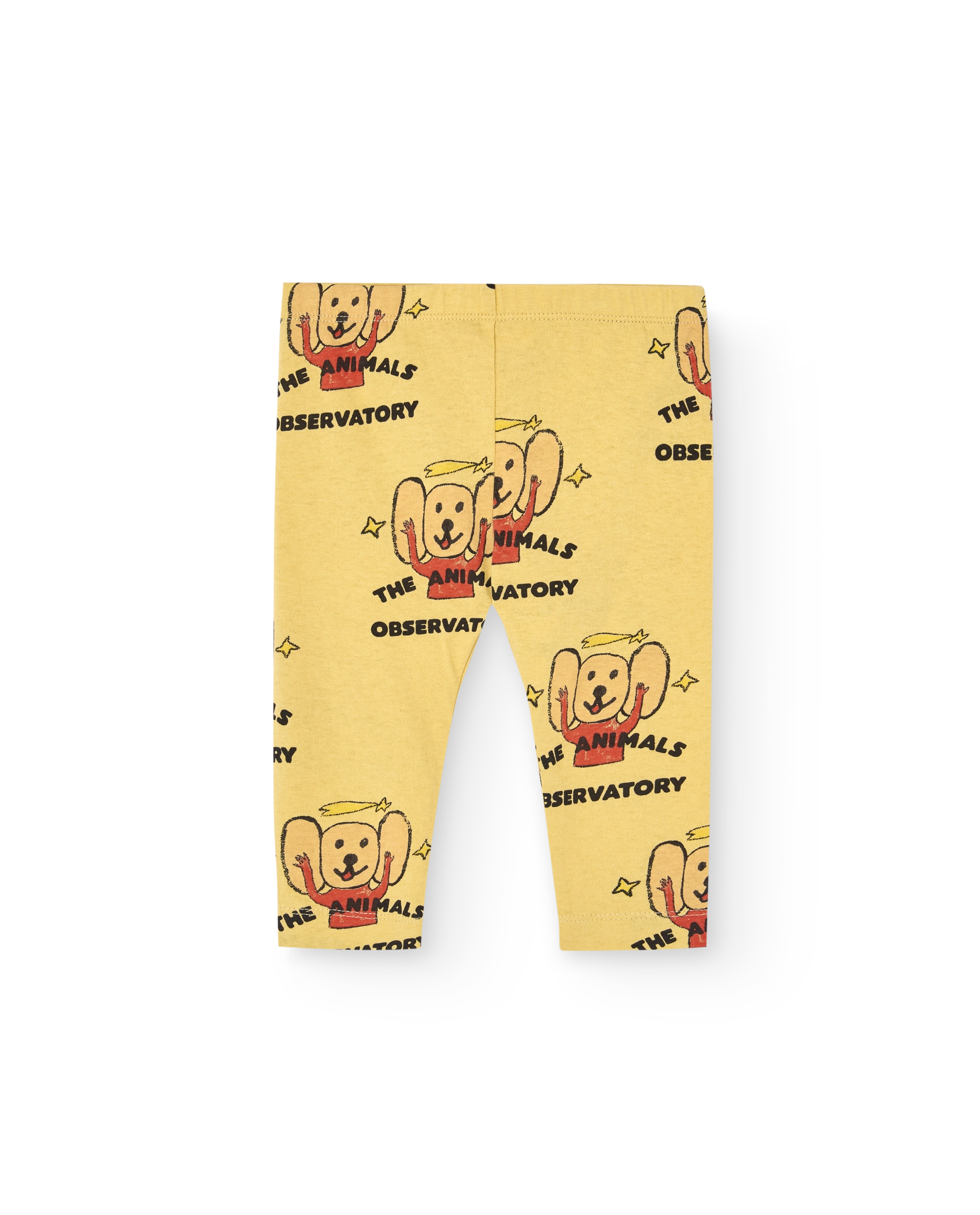 Yellow Penguin Leggings PRODUCT FRONT