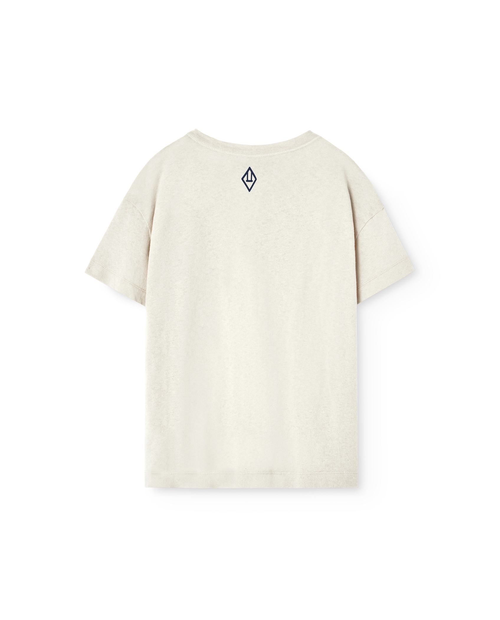 White Animals Orion T-Shirt PRODUCT BACK