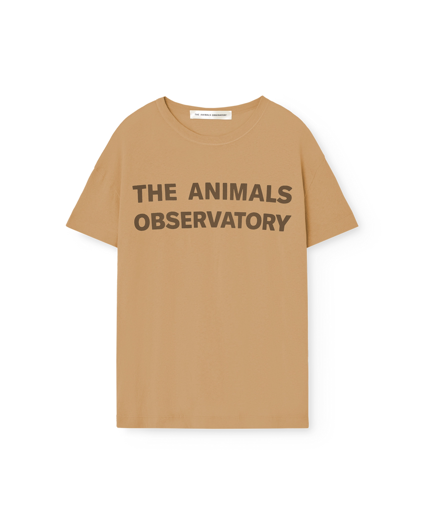 Tan Animals Orion T-Shirt PRODUCT FRONT