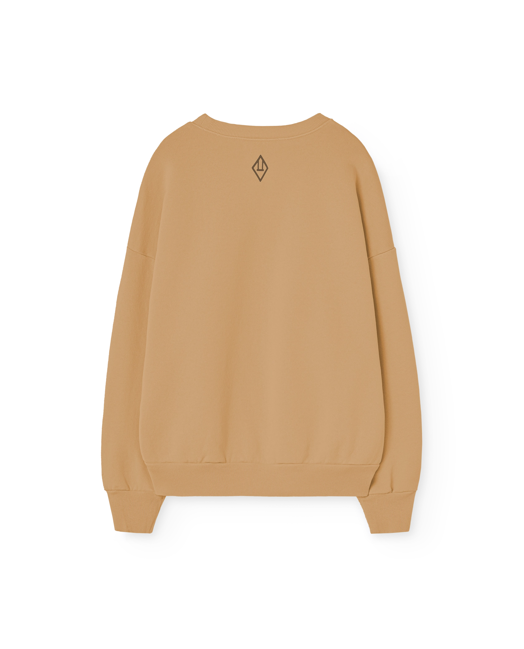 Tan Animals Leo Sweatshirt PRODUCT BACK