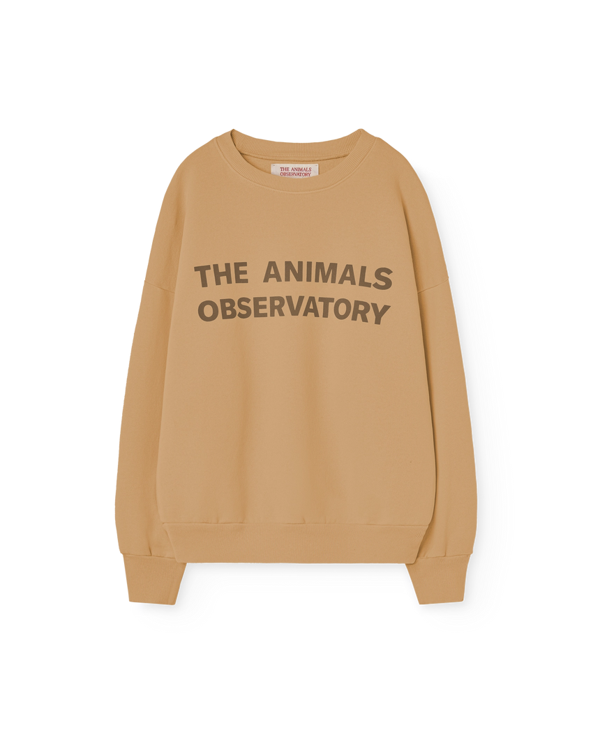 Tan Animals Leo Sweatshirt PRODUCT FRONT