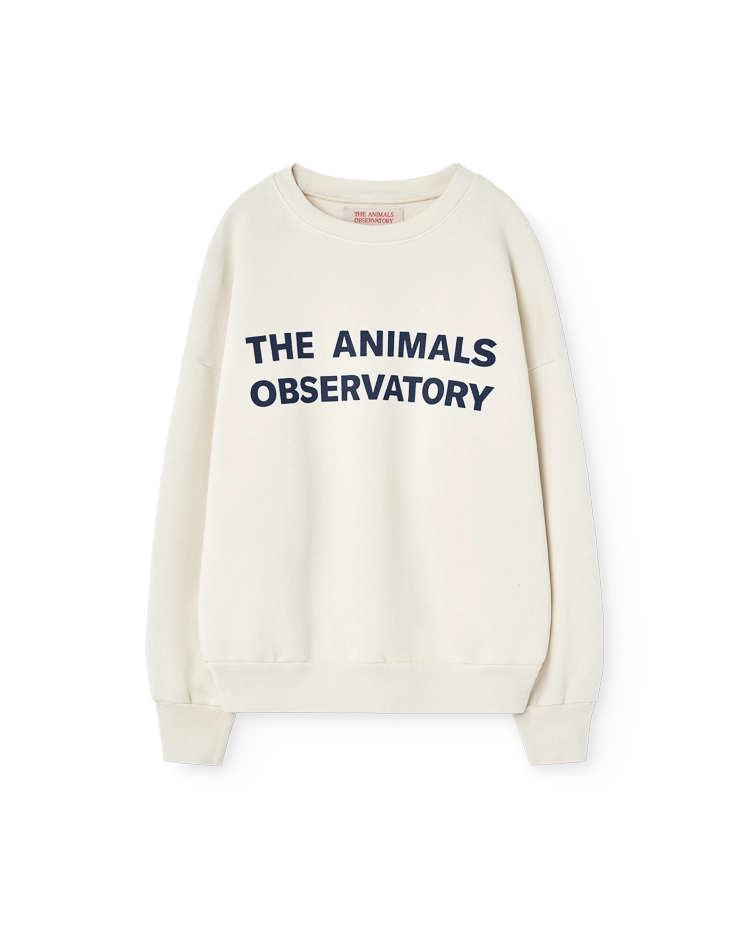 White Animals Leo Sweatshirt COVER