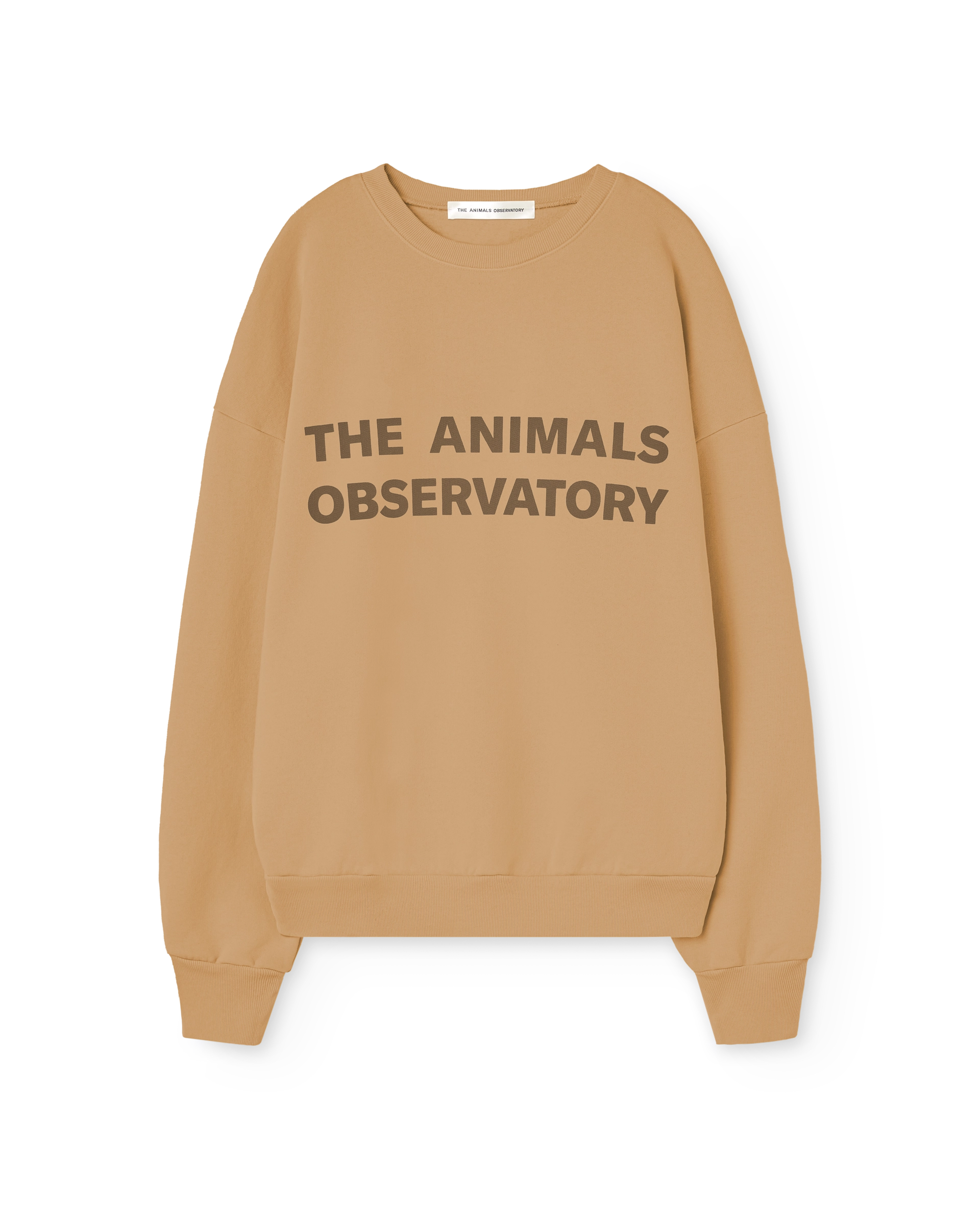 Sweat-shirt Animals Leo marron clair