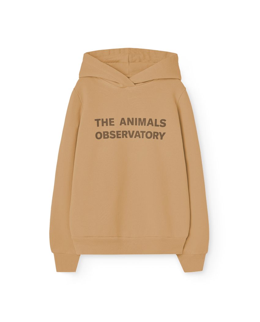 Tan Animals Taurus Hoodie PRODUCT FRONT