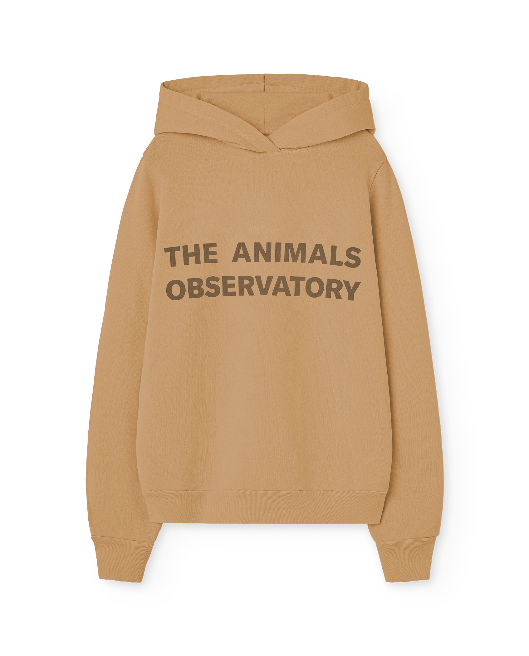 Tan Animals Taurus Hoodie PRODUCT FRONT