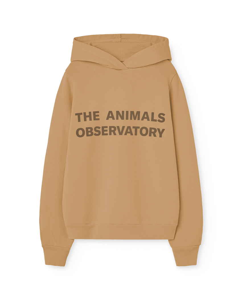 Tan Animals Taurus Hoodie PRODUCT FRONT