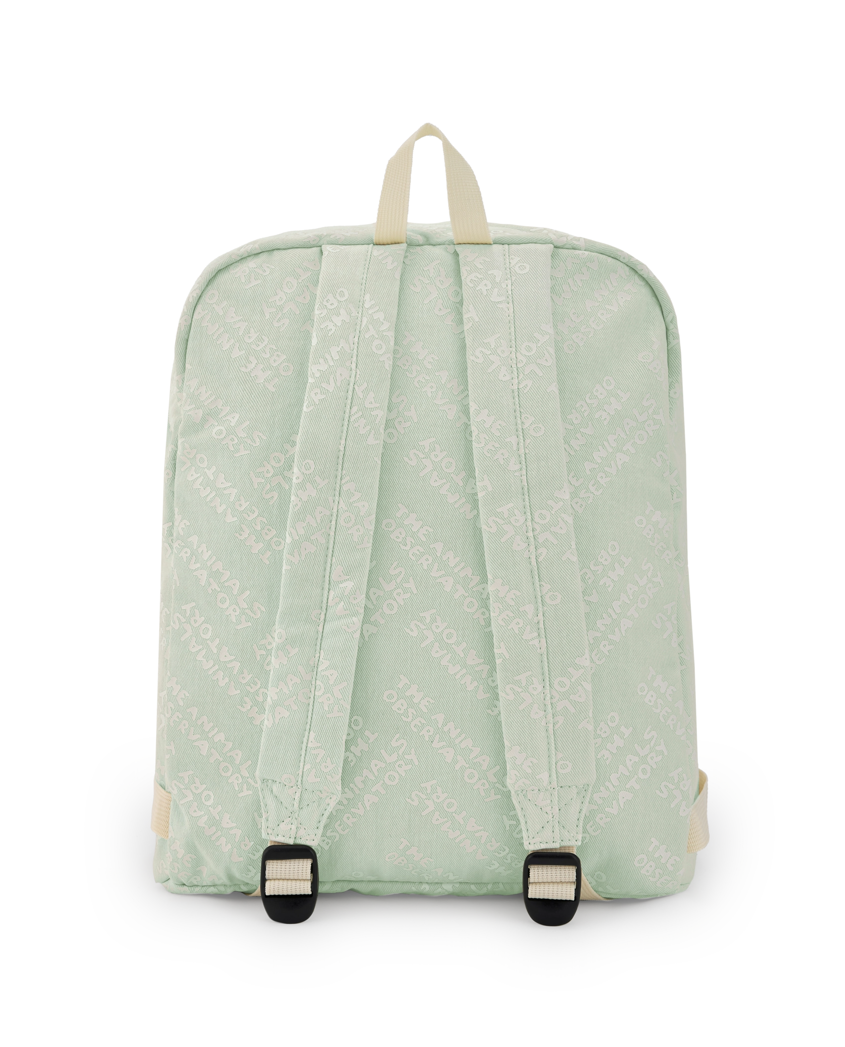 Soft Blue Animals Backpack PRODUCT BACK