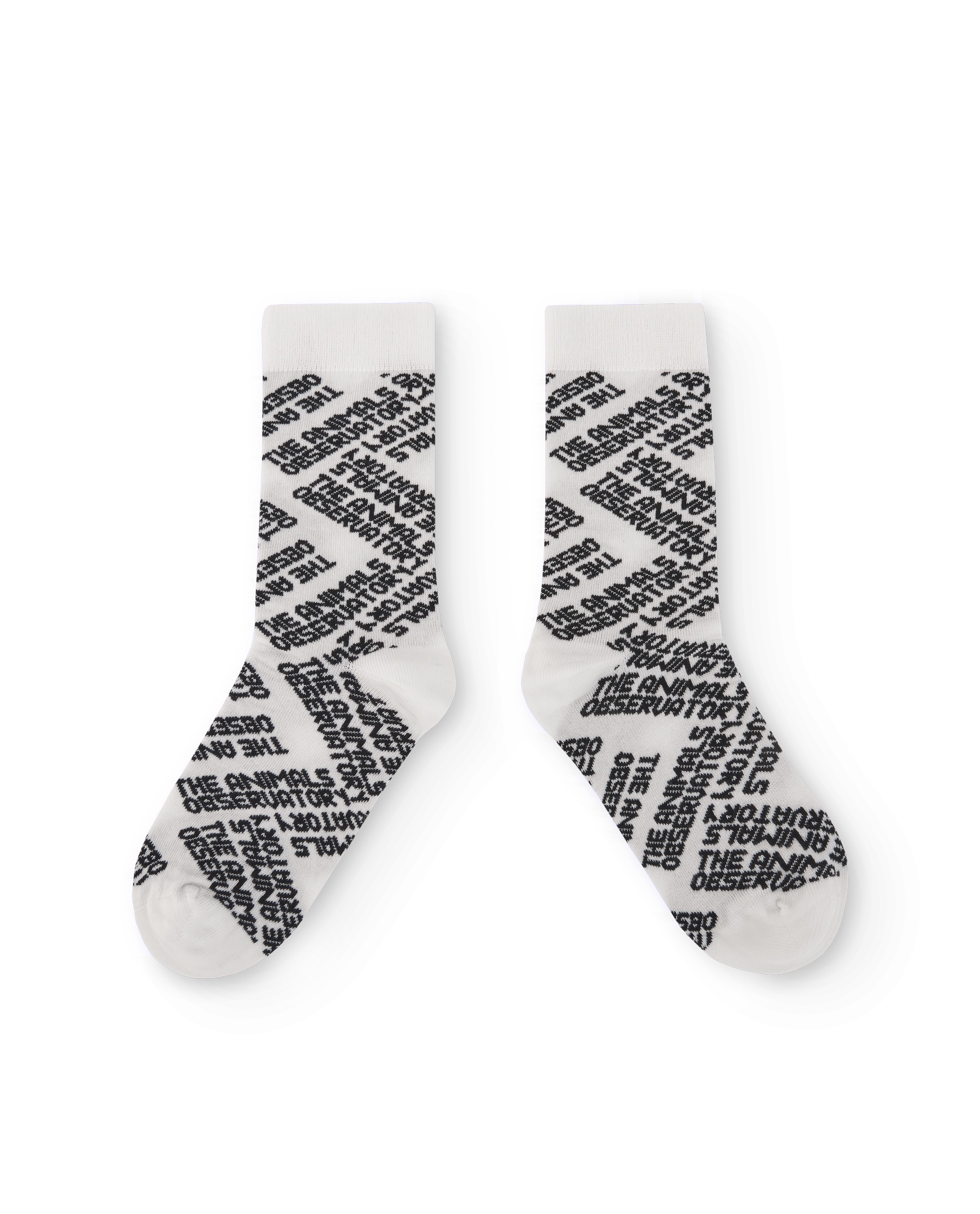 Raw White Worm Socks PRODUCT FRONT