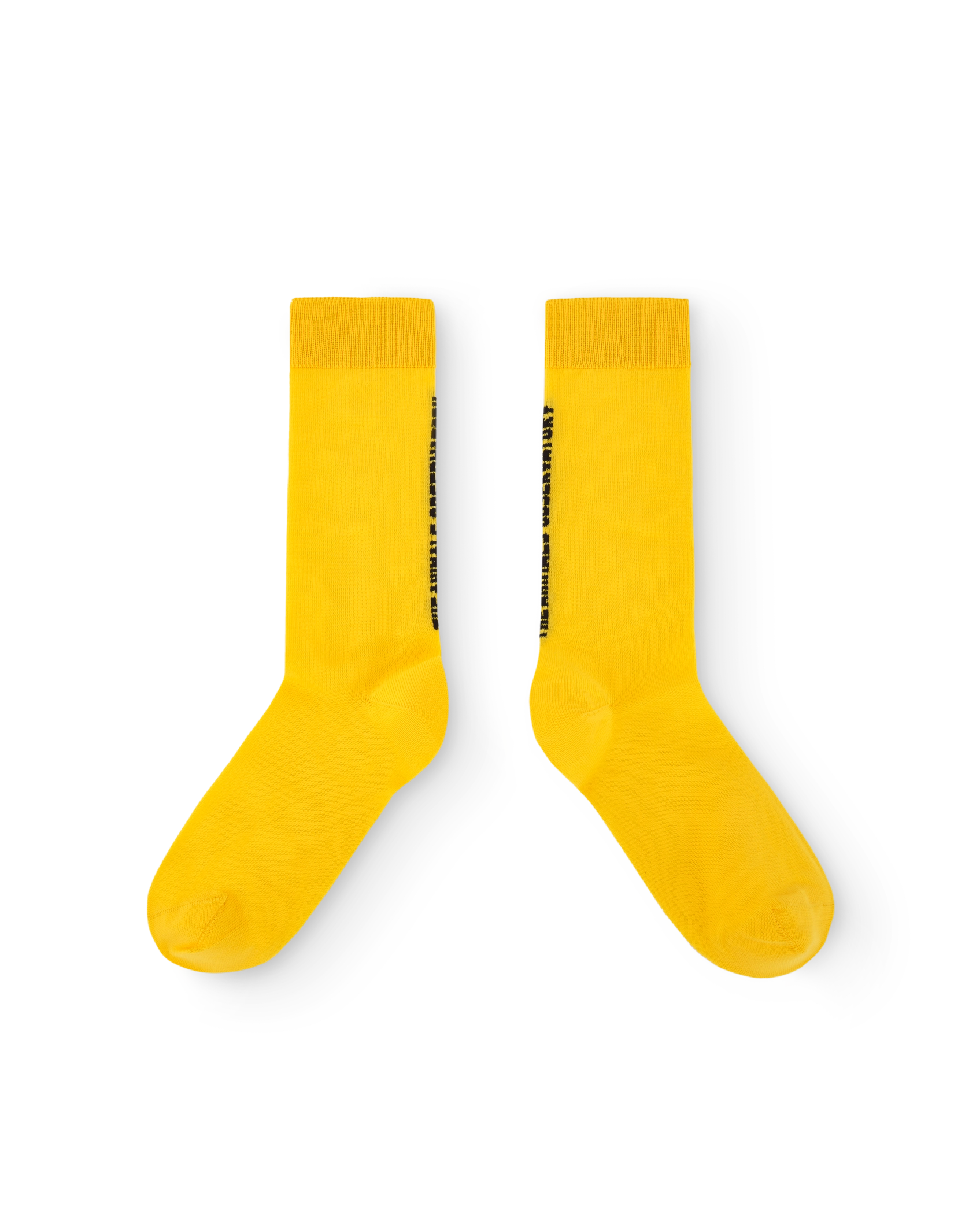 Yellow Snail Socks PRODUCT FRONT