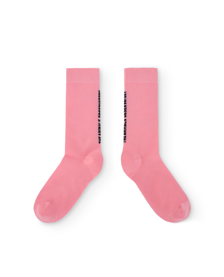 Pink Snail Socks COVER