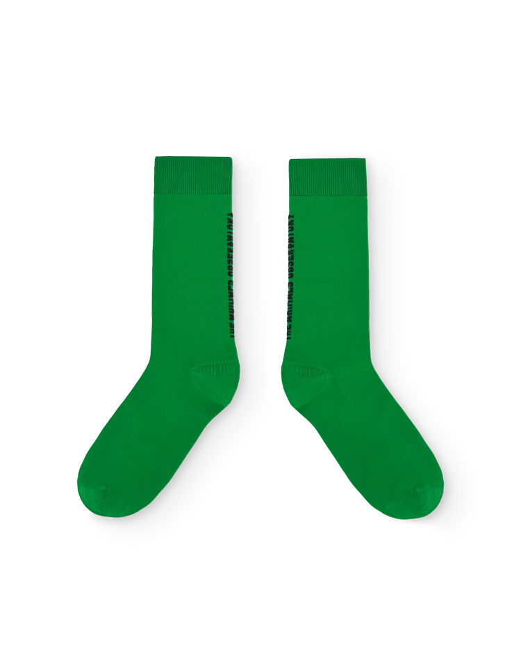 Green Snail Socks COVER