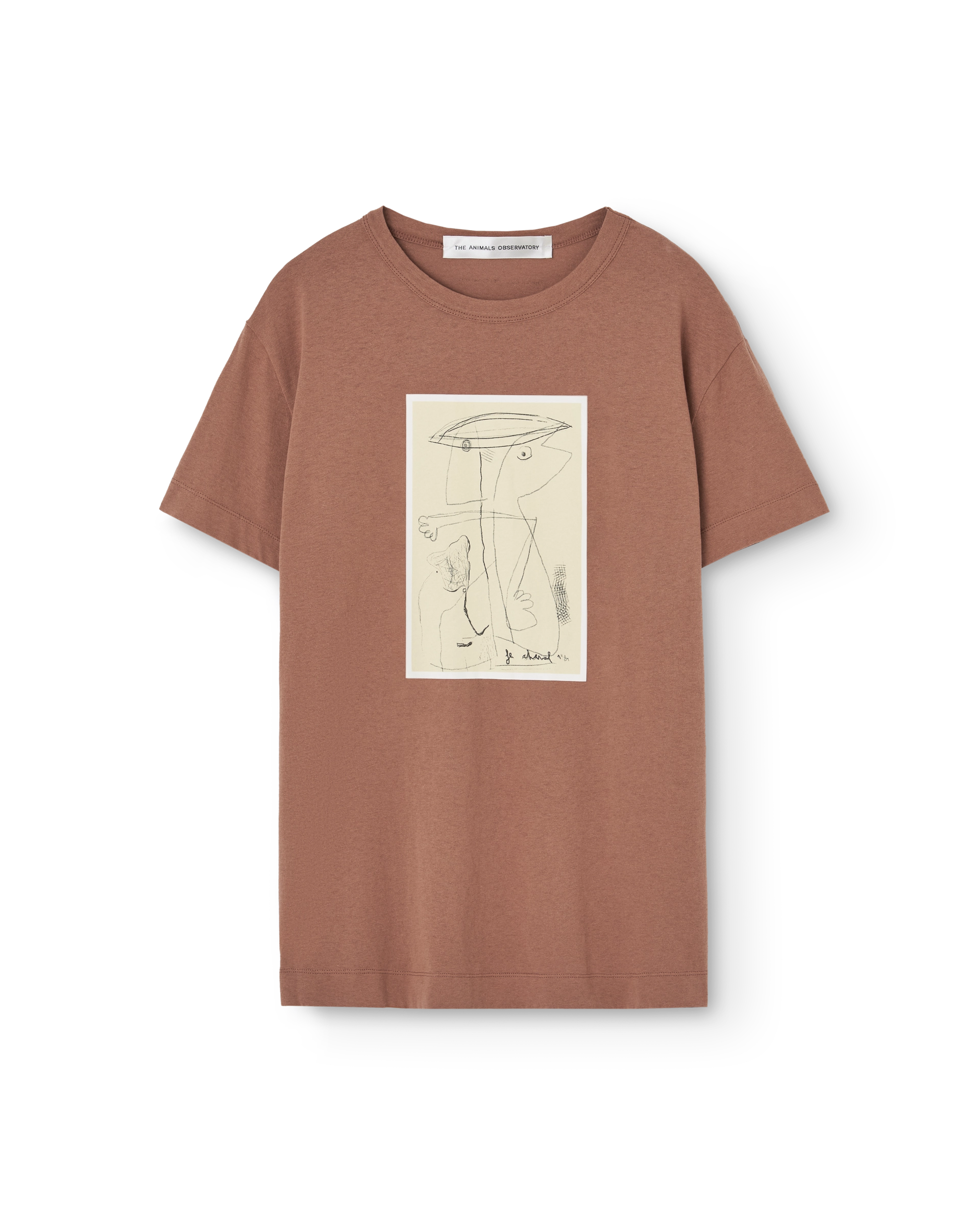 Brown Mudi T-shirt PRODUCT FRONT